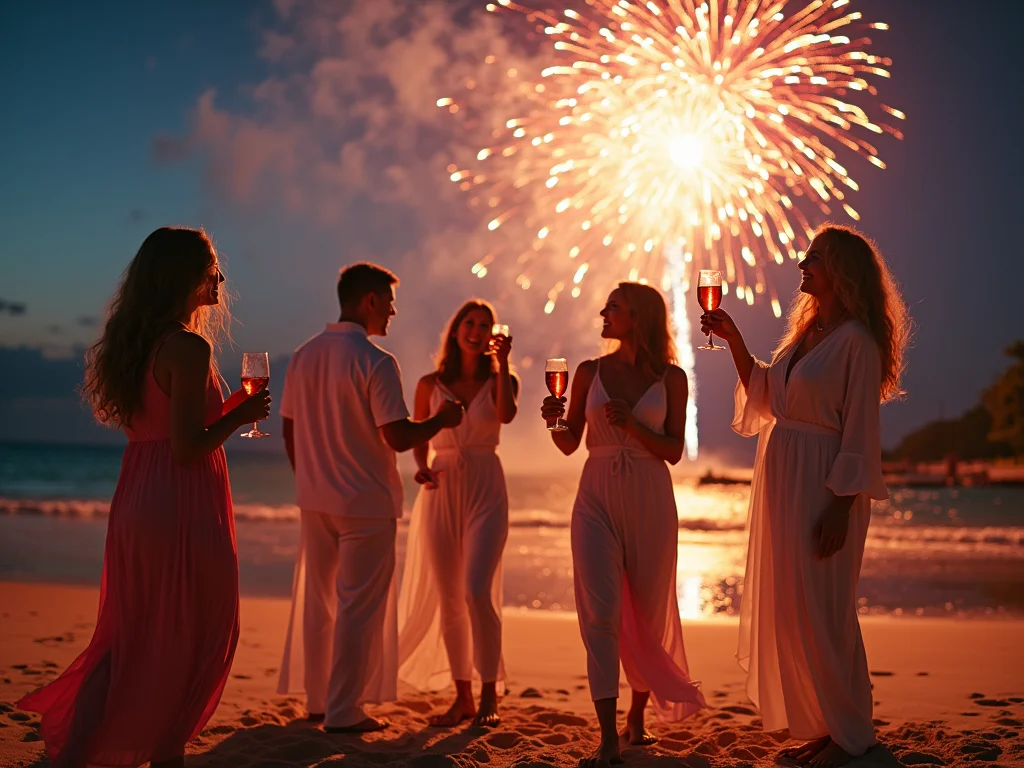 Ano Novo na Praia: Cores Que Trazem Sorte e Significado e Sorte Ano Novo na Praia: Cores Que Trazem Sorte e Significado e Sorte