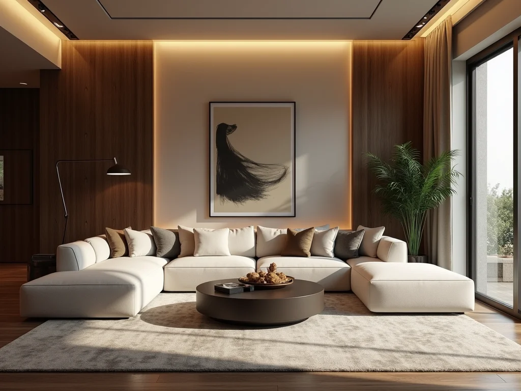 sala de estar de luxo sala de estar de luxo