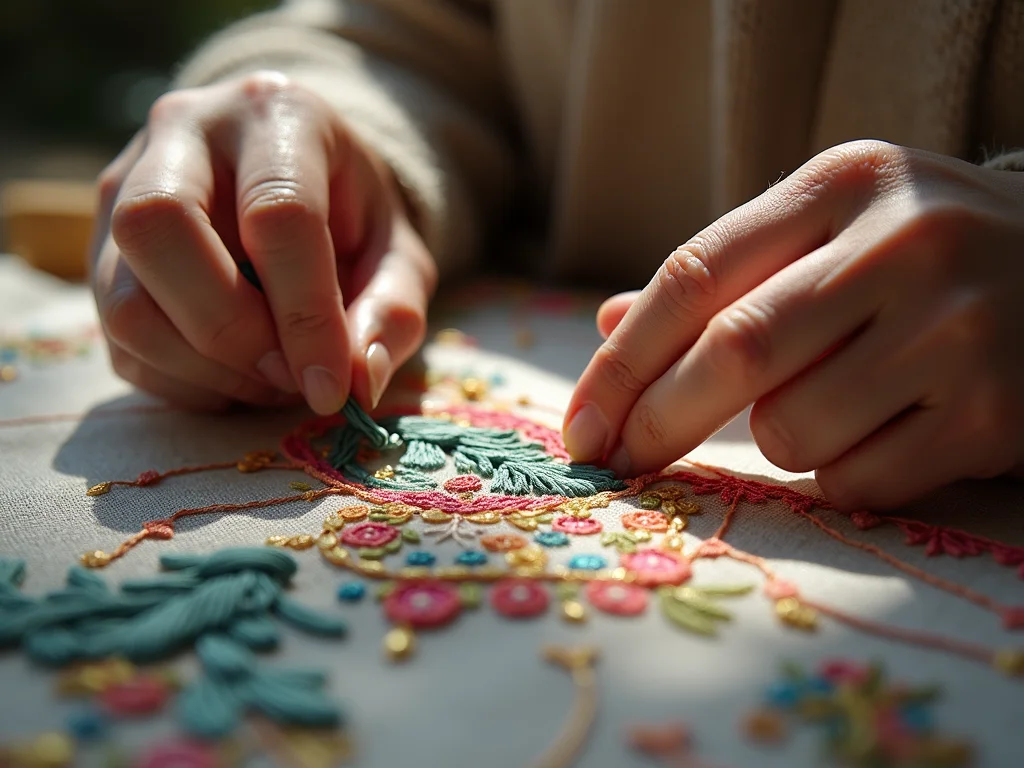 Técnicas de Bordado: Aprenda Pontos Incríveis e Crie Peças Únicas Técnicas de Bordado: Aprenda Pontos Incríveis e Crie Peças Únicas