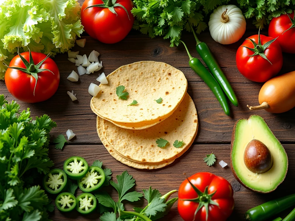 Verduras para Culinária Mexicana: Taco e Enchilada Autênticos Verduras para Culinária Mexicana: Taco e Enchilada Autênticos