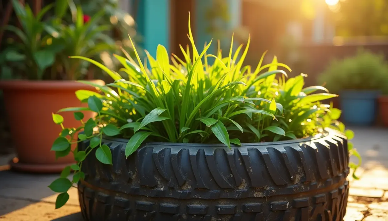 Artesanato com Pneu Velho: 7 Ideias Incríveis [2026]