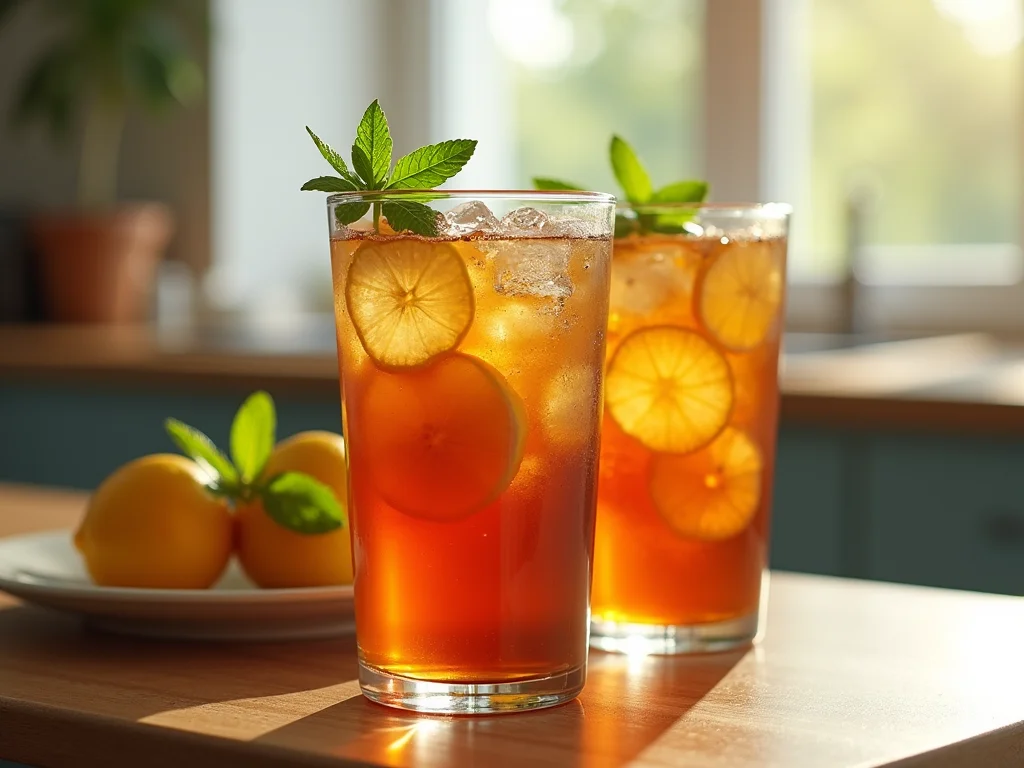 Chá Gelado Caseiro: Refrescância Rápida e Deliciosa em Minutos Chá Gelado Caseiro: Refrescância Rápida e Deliciosa em Minutos