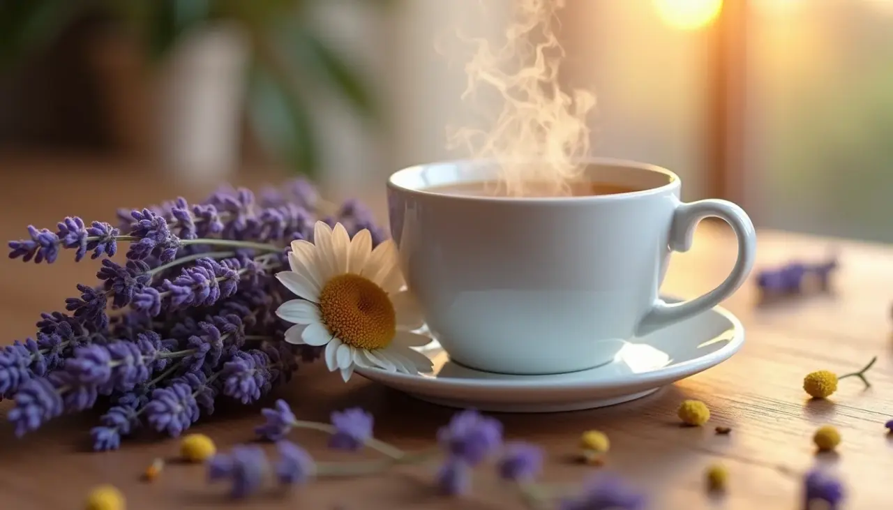 Chá de Lavanda e Camomila: Seu Guia Completo para Relaxar Chá de Lavanda e Camomila: Seu Guia Completo para Relaxar