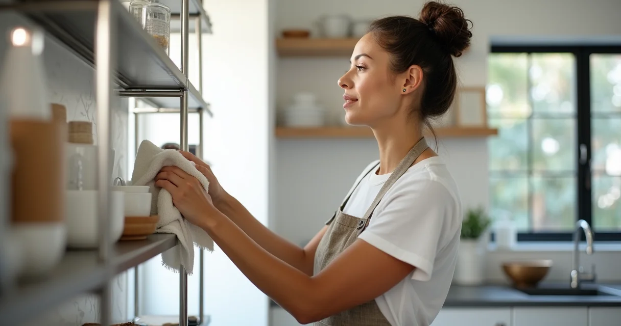 Como evitar ferrugem em estante de aço na cozinha: 5 passos que salvam seu móvel Como evitar ferrugem em estante de aço na cozinha: 5 passos que salvam seu móvel