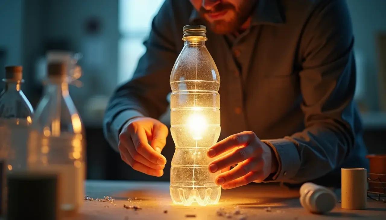 Faça Luminárias Incríveis com Garrafa PET: Guia 2026