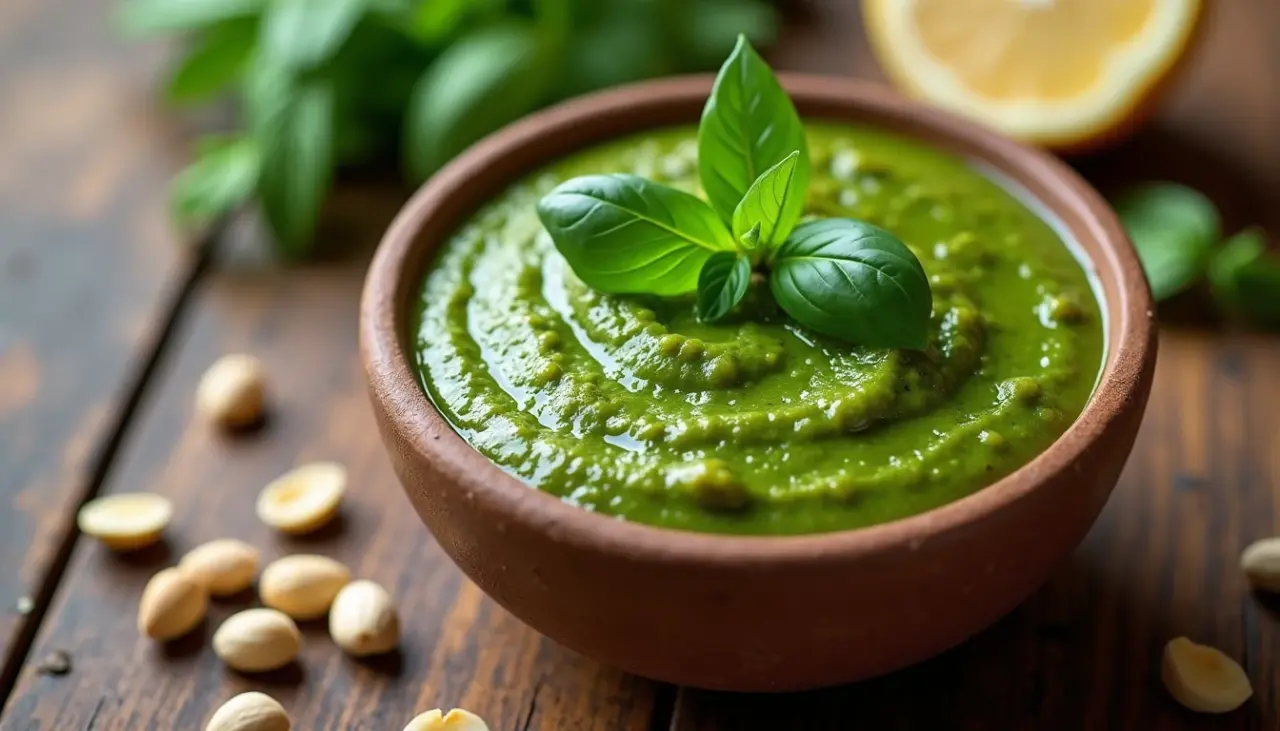Molho Pesto Perfeito: Receita Fácil Para Surpreender Em Minutos Molho Pesto Perfeito: Receita Fácil Para Surpreender Em Minutos