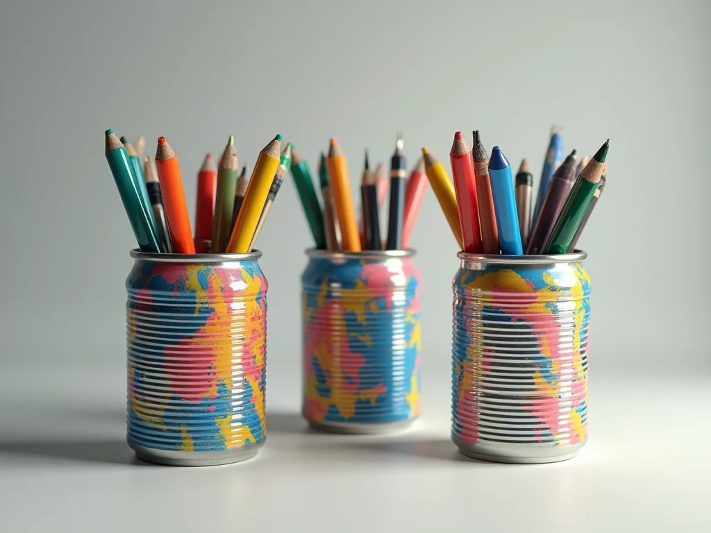 Porta Canetas Criativos: Transforme Latas em 2026 Porta Canetas Criativos: Transforme Latas em 2026