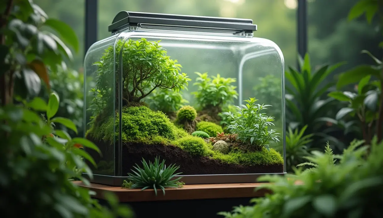 Terrário Fechado: Crie Seu Mini Ecossistema Autossustentável!