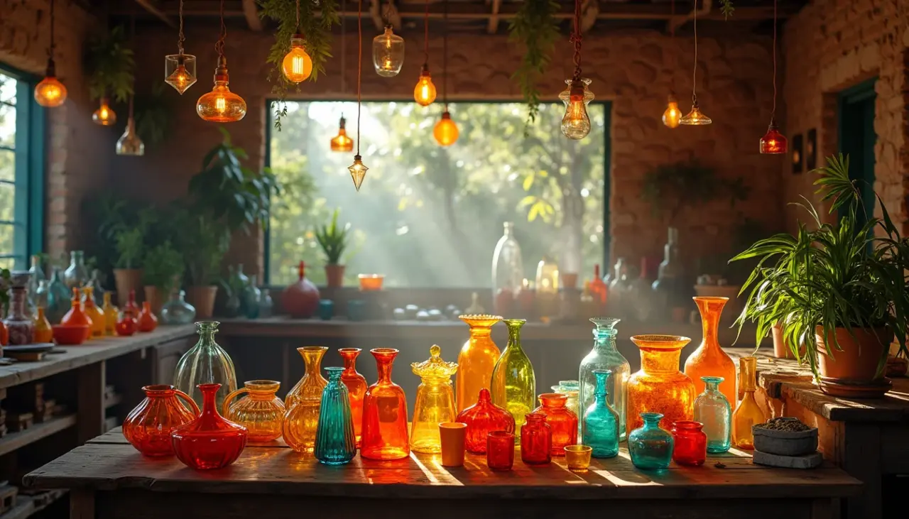 Como reciclar vidro para artesanato: 7 ideias criativas [Passo a Passo]