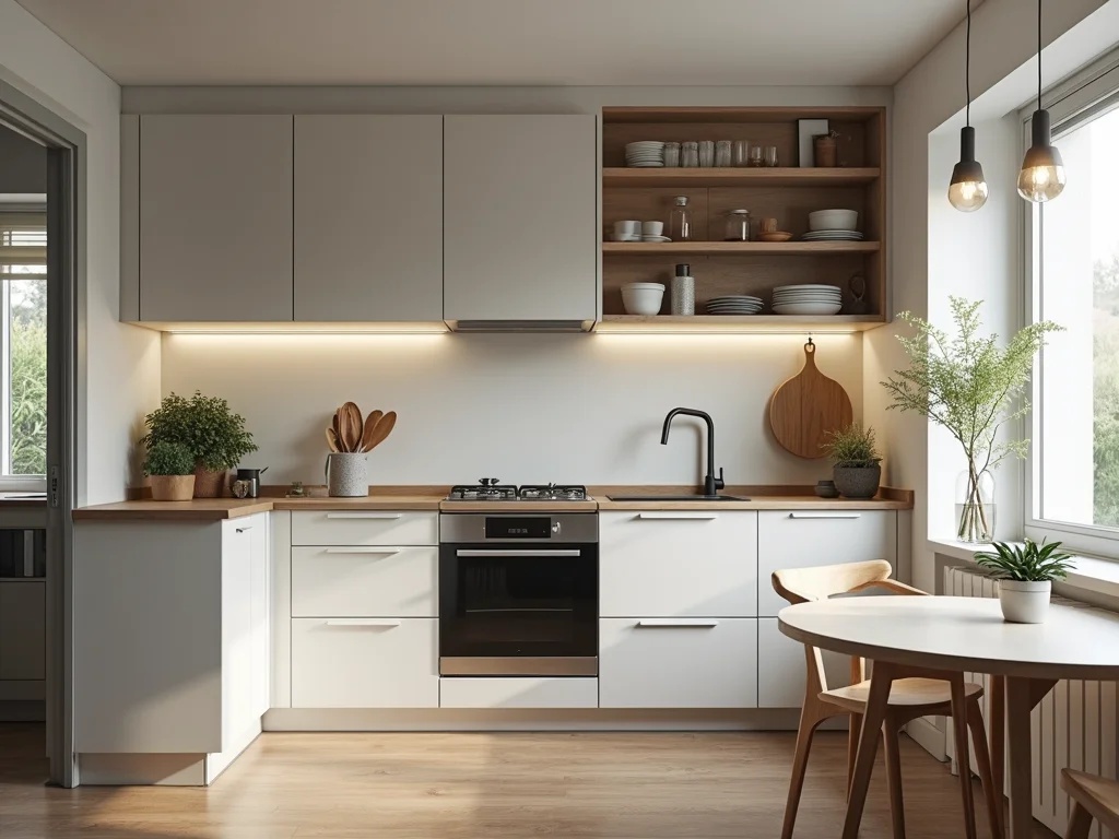 Cozinha Pequena Moderna: 7 Ideias Que Transformam Seu Espaço Cozinha Pequena Moderna: 7 Ideias Que Transformam Seu Espaço