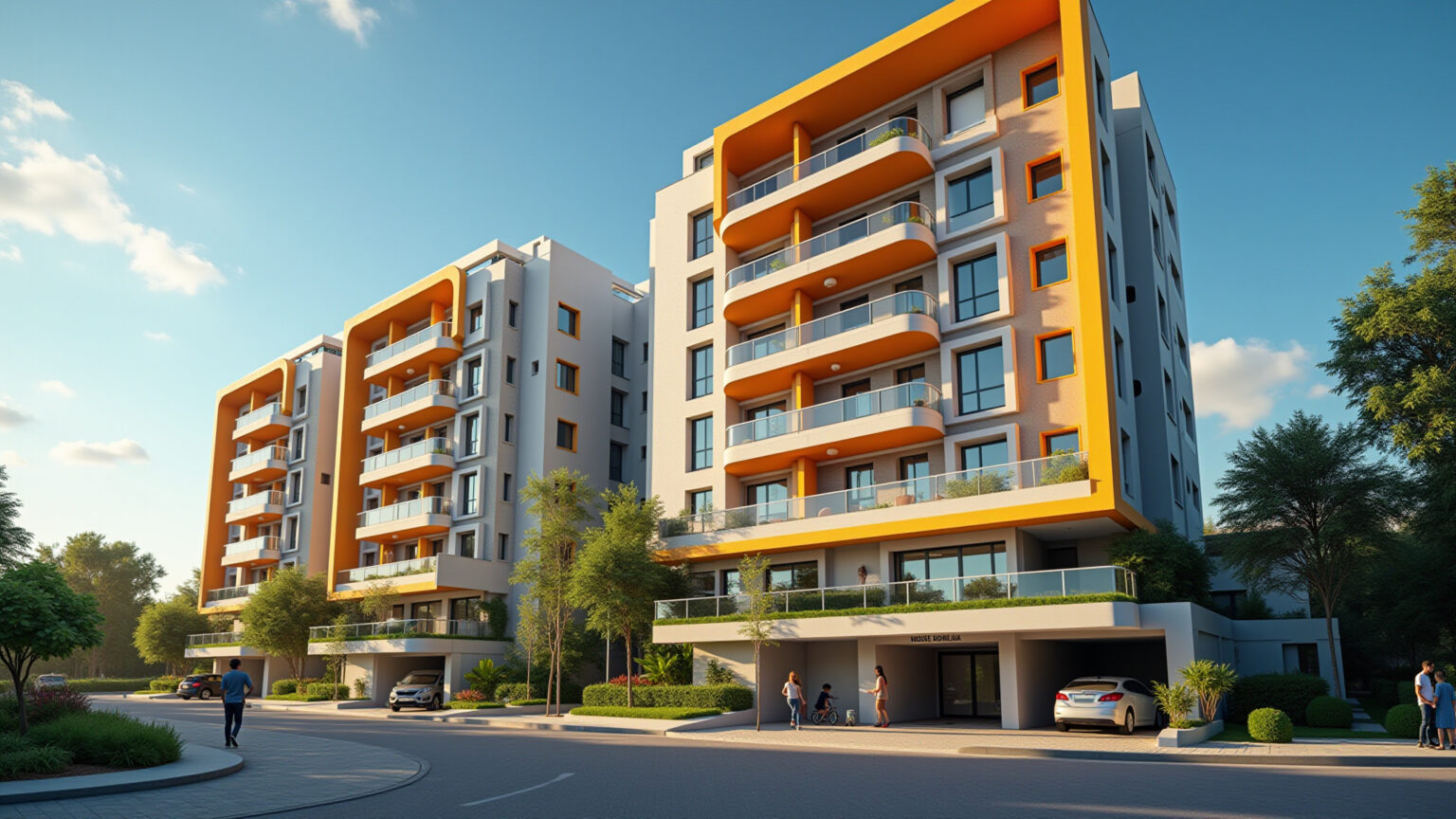 Apartamentos Minha Casa Minha Vida na Zona Sul de SP com famílias felizes.