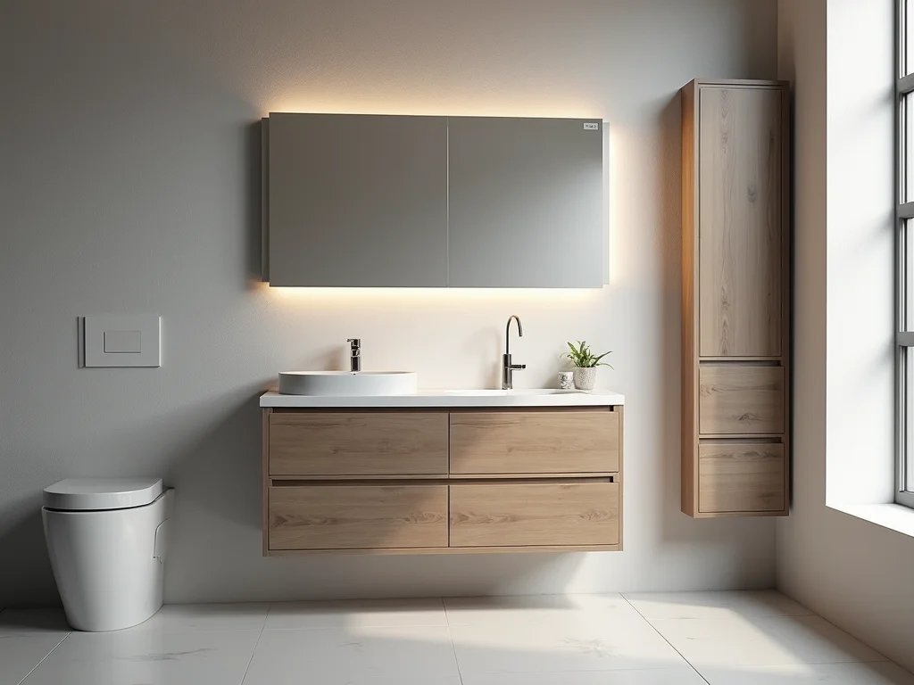 Seu Banheiro Novo: Gabinete 60×40 com Cuba Embutida Ideal! Seu Banheiro Novo: Gabinete 60x40 com Cuba Embutida Ideal!