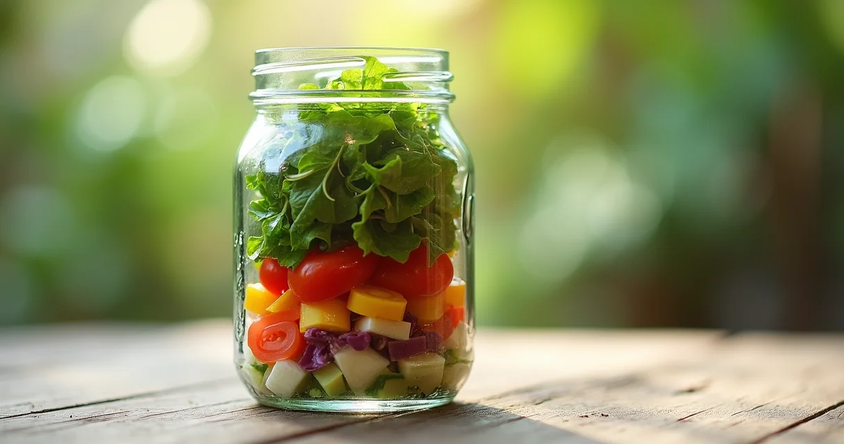 salada no pote salada no pote
