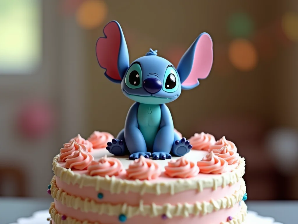 Topo de Bolo Stitch Para Imprimir: Crie Festas Incríveis! Topo de Bolo Stitch Para Imprimir: Crie Festas Incríveis!