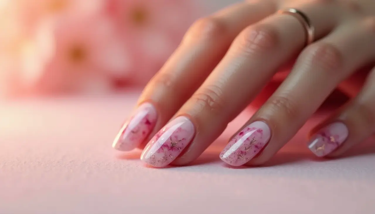 Unhas Marmorizadas Perfeitas: O Guia Completo para 2026 Unhas Marmorizadas Perfeitas: O Guia Completo para 2026